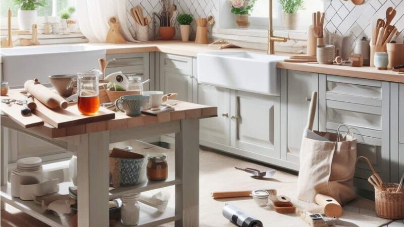 Praktyczne Porady dla Perfekcyjnego Remontu Kuchni: Krok po Kroku